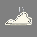 Paper Air Freshener - Virginia (Outline)